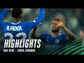 ? KAA Gent - Zorya Luhansk: 4-1 (MD5 UECL ?)