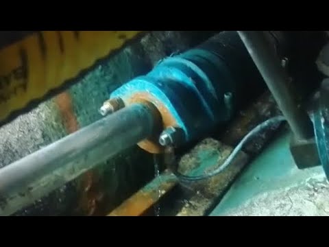 Installing Dripless Shaft Seal The Boat Yard Way!