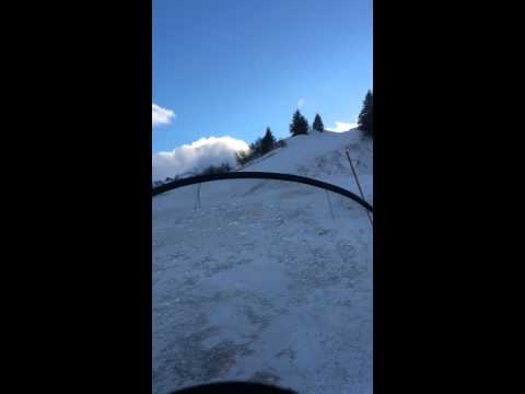 Snowmobile Motoneige at Aventure Courchevel Cap Horn