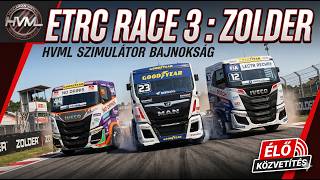 Hungarian Virtual Motorsport League | Assetto Corsa | ETRC | #03 Zolder