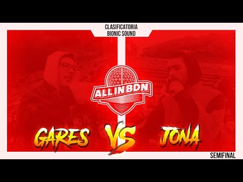 Gares vs Jona - Bionic Sound (Semifinal)