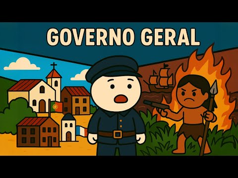 Governo-Geral: Tentaram Organizar o Brasil (Resumo Em Animação)