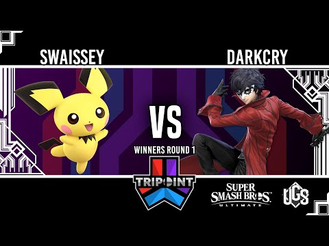 Tripoint Smash 133 - Winners Round 1 - Swaissey(Pichu) Vs. Darkcry(Joker)