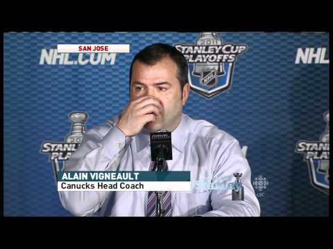 Alain Vignault Post Game Presser 2011.05.22