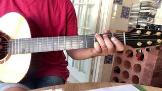 Little girl incredible string band guitar lesson Mike Heron