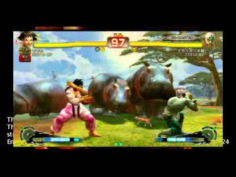SSF4 AE: Momochi (Makoto) vs E B I (El Fuerte) - NSB19 (Blocks)