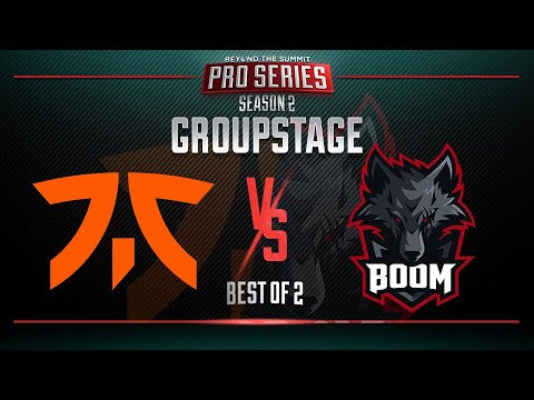 Fnatic vs BOOM Game 1 - BTS Pro Series 2: SEA - Group Stage w/ Basskip & Danog