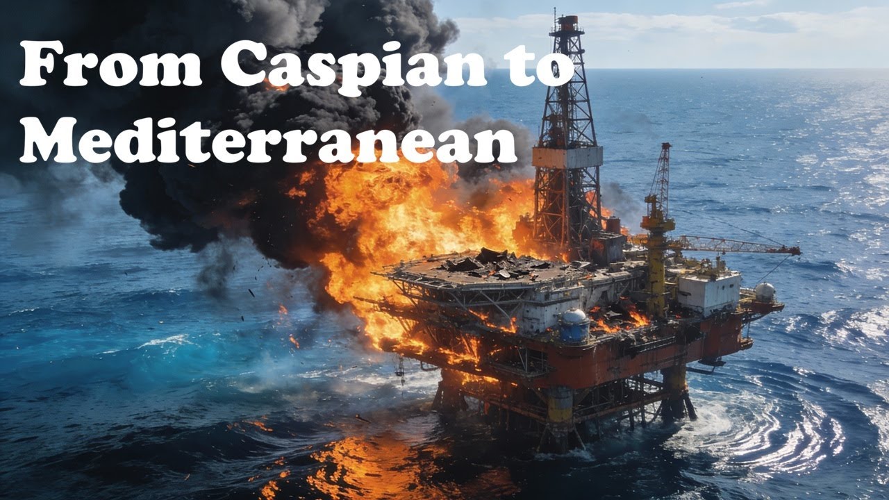 UKRAINE TAKES THE WAR TO THE SEA: THIRD RUSSIAN OIL RIG HIT AS UKRAINIAN DRONES STRIKE DEEP OFFSHORE