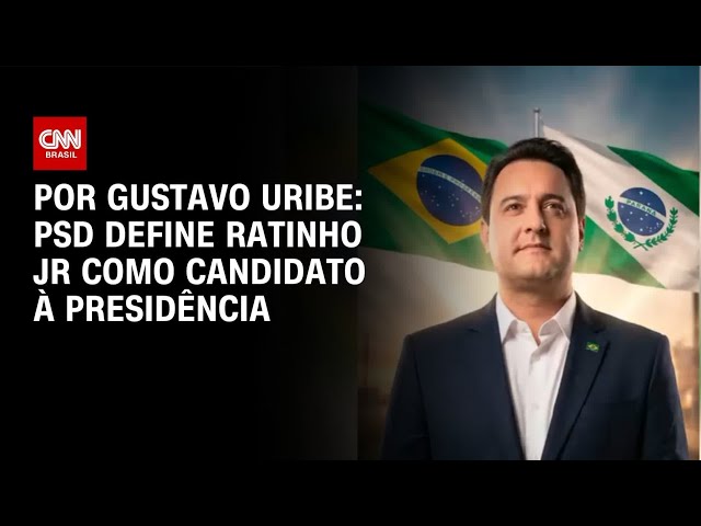 PSD deve confirmar em abril Ratinho Jr. como candidato à Presidência | BASTIDORES CNN