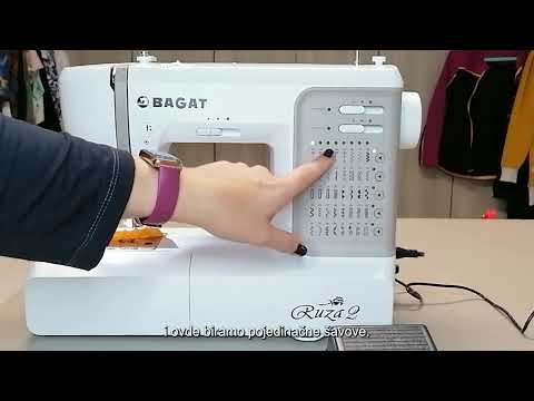 Bagat Ruža 2 – šivaća mašina sa modernim performansama