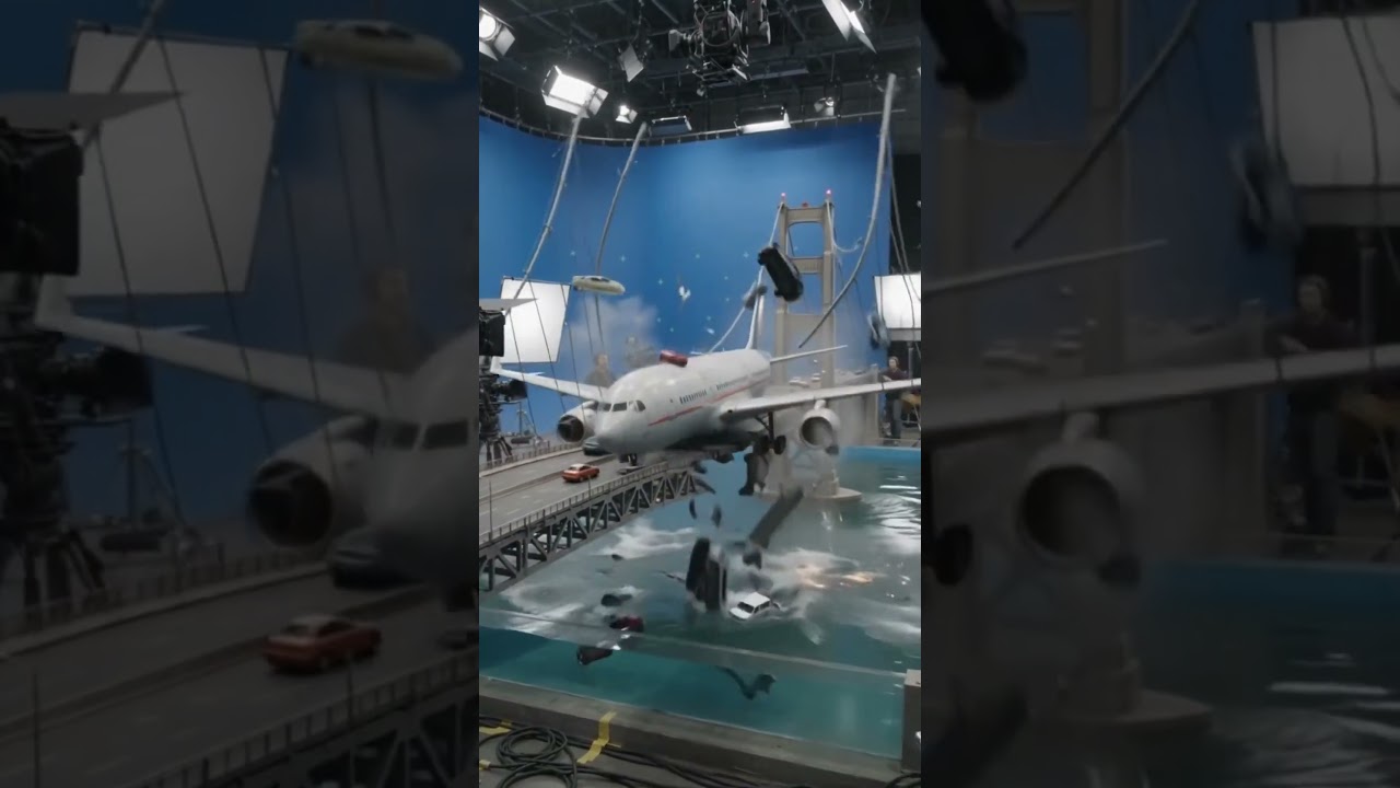 How Disaster Movies Are Really Filmed! 🎬🔥