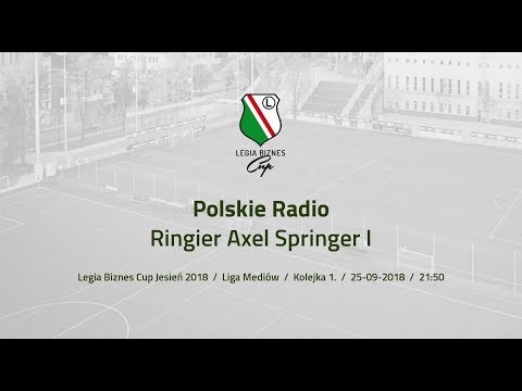 Skrót spotkania Polskie Radio - Ringier Axel Springer I ( Legia Biznes Cup Jesień 2018 )