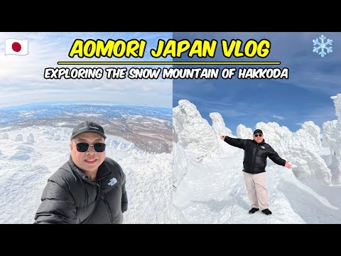 First time in AOMORI! 🌨 Let's go Hakkoda Ropeway and Snow-Covered Peaks of Tohoku ❄️