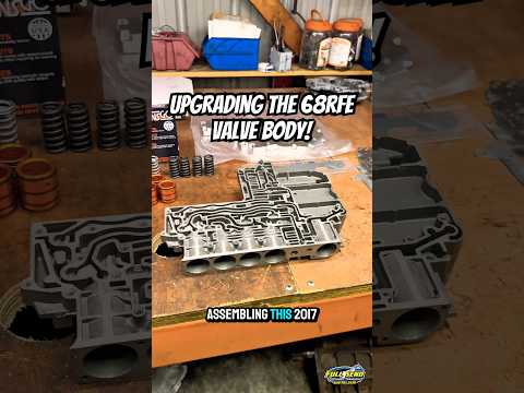 Upgrading the 68rfe valve body! #clutch #valvebody #transmission #fsptransmissions #ram #convertor