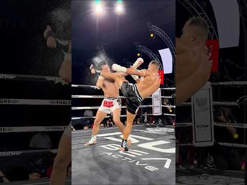 “The feint makes them react👊 #MuayThai #RoundKick #FightTraining #CombatSports #MartialArts