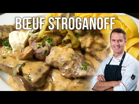 Bœuf Stroganoff – klassisches Pfannengericht