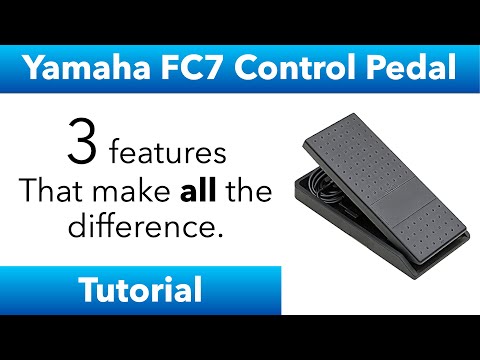 Yamaha FC7 Volume/Expression Pedal - Black image 4