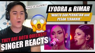Download lagu LYODRA X RIMAR - [WAKTU DAN PERHATIAN & PESAN TERAKHIR] | SINGER REACTION mp3