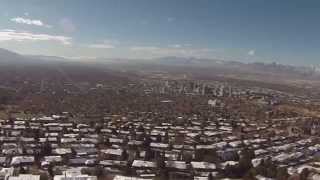 preview picture of video 'Salt Lake Valley from Bonneville Shoreline Trail via Quadcopter- Summary'