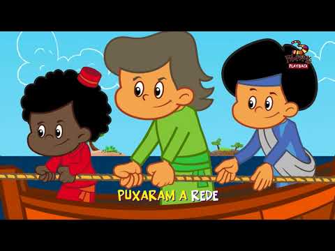 Pedro, Tiago, João no barquinho - 3Palavrinhas - Playback Volume 4