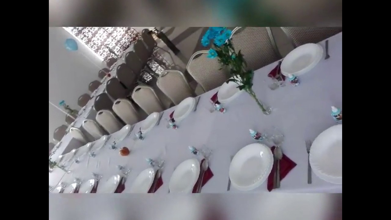 Sala bankietowa - chrzciny -  balony z helem