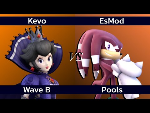 Warehouse War III P+ Wave B Pools Kevo (Peach) vs EsMod (Knuckles)