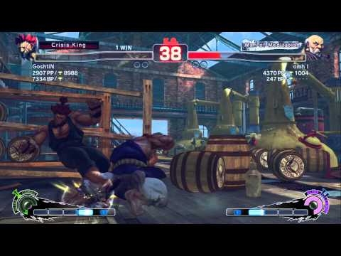 SSF4 replay - GoshtiN (Akuma) vs Overmostheads (Gouken)