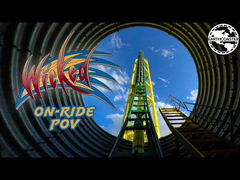 Wicked - VERTICAL LAUNCH - Lagoon - On-Ride POV 4K