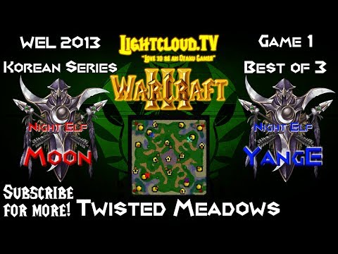 Moon (NE) VS YangE (NE) - WC3 G1 - Korean WEL 2013