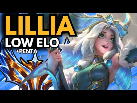 How To DOMINATE Jungle Lillia in Lower Ranks - Challenger Gameplay