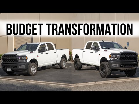 Tradesman Ram 2500 Budget Suspension Build | Carli 3.25" Commuter System