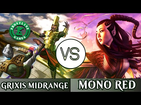 PrimeTime Pioneer - GRIXIS MIDRANGE vs MONO RED - 2020 Live tournament