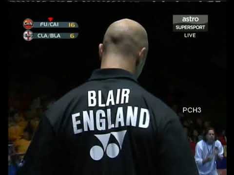 [Badminton][World Championship][2006] MDF CAI Yun FU Haifeng(CHN) vs Anthony CLARK Robert BLAIR(ENG)