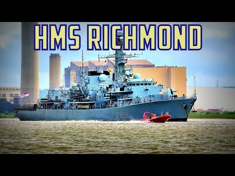 River Thames: HMS Richmond (F239)..4K