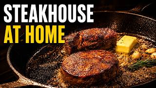 I Made a Steakhouse Date Night Dinner at Home