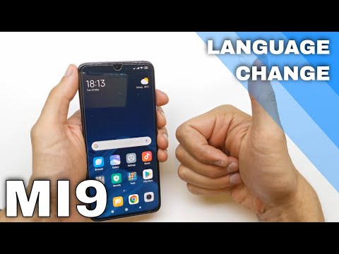 XIAOMI Mi 9 - Change Language