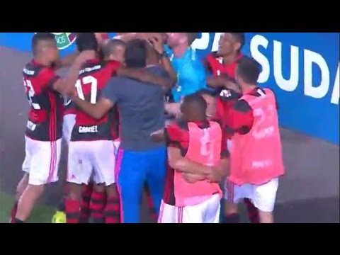 Flamengo 3 - 1 Figueirense Copa Sudamericana 2016