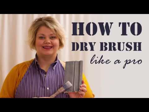 HOW TO DRY BRUSH LIKE A PRO