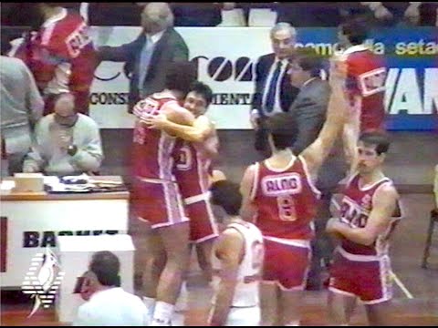 A2 1987/'88 Biklim Rimini - Alno Fabriano Basket 106-109
