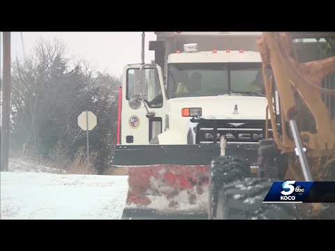 Oklahoma winter weather creates dangerous challenge for roads