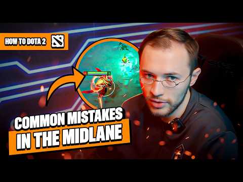 Common MISTAKES in the Mid Lane | How To Dota 2