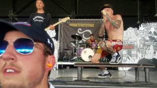 Neck Deep - Where Do We Go When We Go - live - Warped Tour - Charlotte, NC - 7-6-17