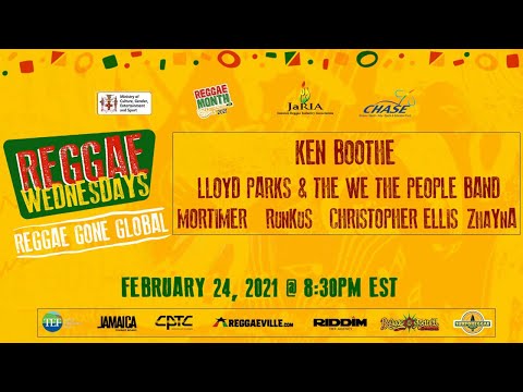 JARIA - Reggae Wednesdays - "Reggae Gone Global"