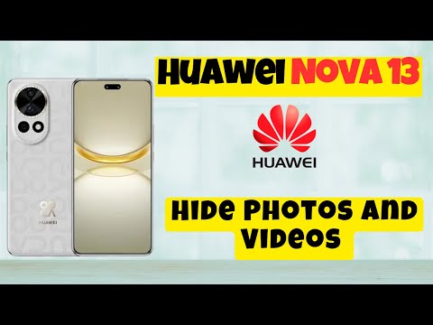 Hide Photos And Videos Huawei Nova 13 || How to set permissions on photos and videos