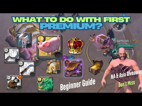 Albion Online| What to do with your First Premium
