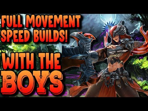 BUMBAS FULL MOVEMENT SPEED SIEGE WITH THE BOYS!!! - SMITE