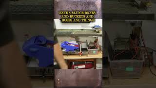 DIY Recirculating Sluice System #gold #kleshgold #diy #goldpanning