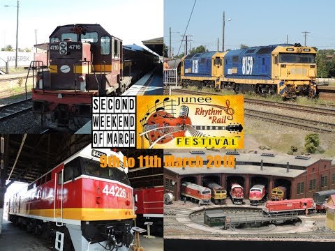 Junee Rhythm n Rail Festival - 10th Anniversary , 9th to 11th March 2018