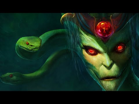 Medusa Mid Lane Gameplay - Patch 7.25b (Dota 2 Gameplay)