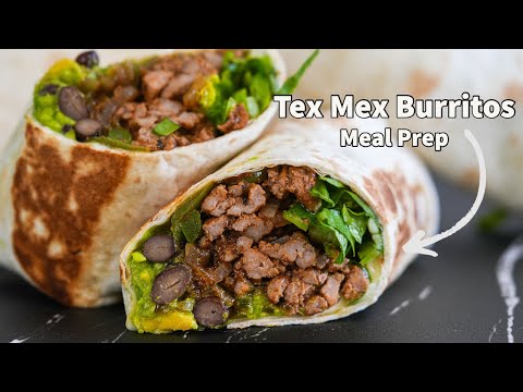 Tex-Mex Style Burritos